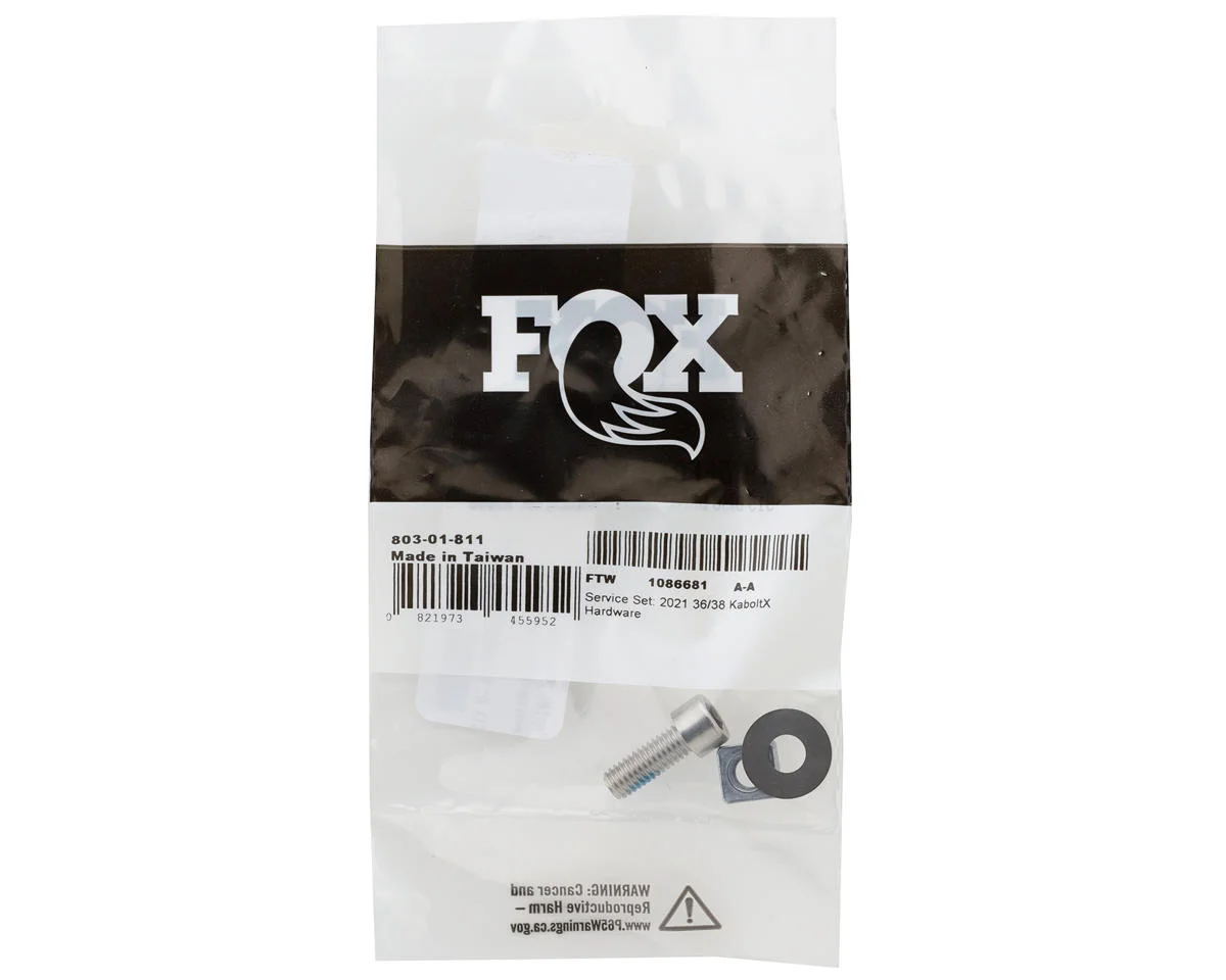 Fox Suspension Kabolt-X Thru Axle Hardware (For 36/38) (2021+) - view 2